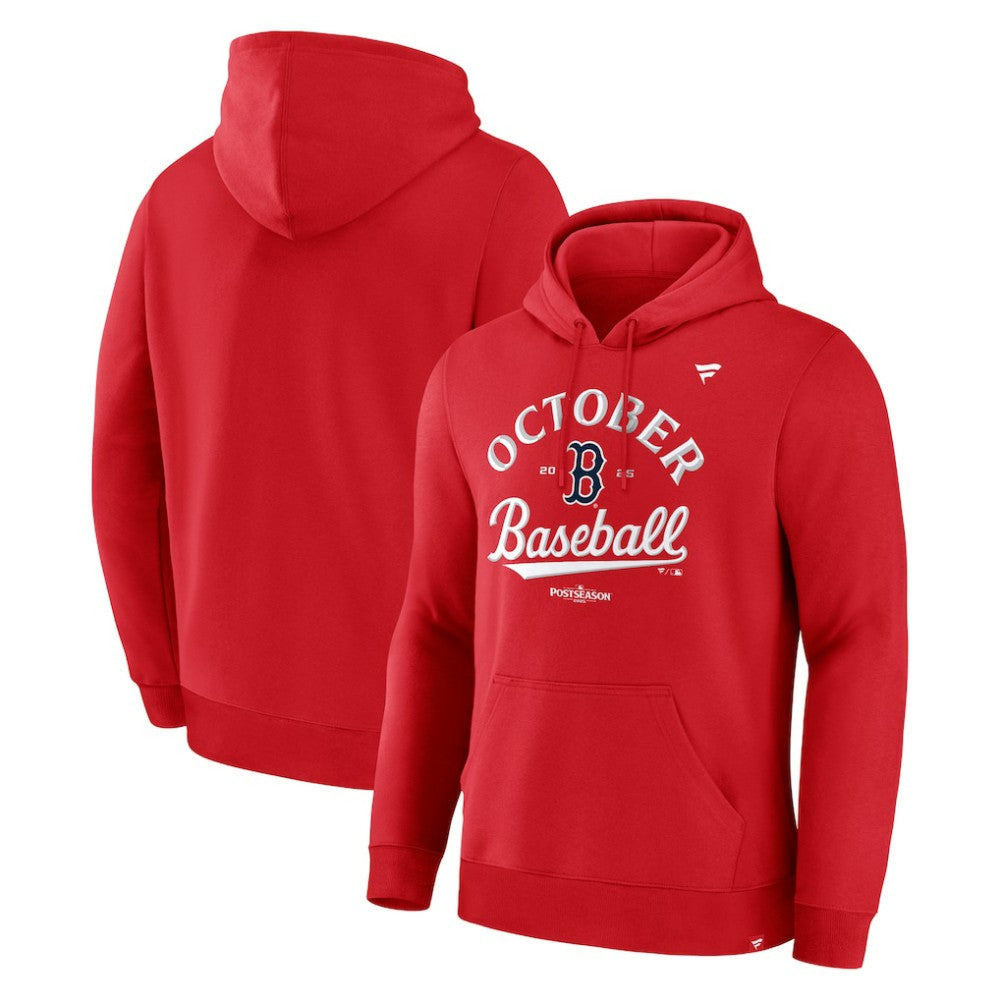 Boston Red Sox Fanatics 2025 MLB Postseason Locker Room Hoodie - MLB Hoodies