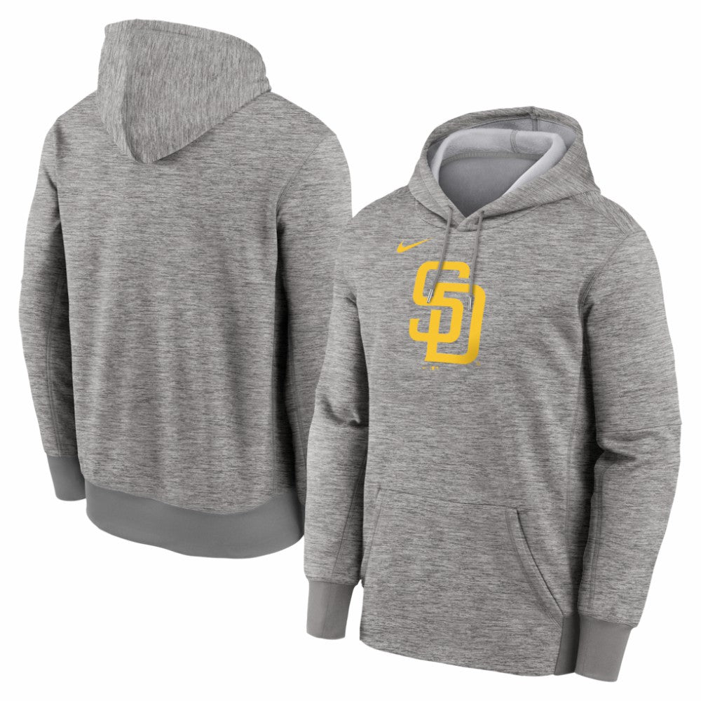 San Diego Padres Nike Primary Logo Therma Hoodie - MLB Hoodies