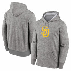San Diego Padres Nike Primary Logo Therma Hoodie - MLB Hoodies