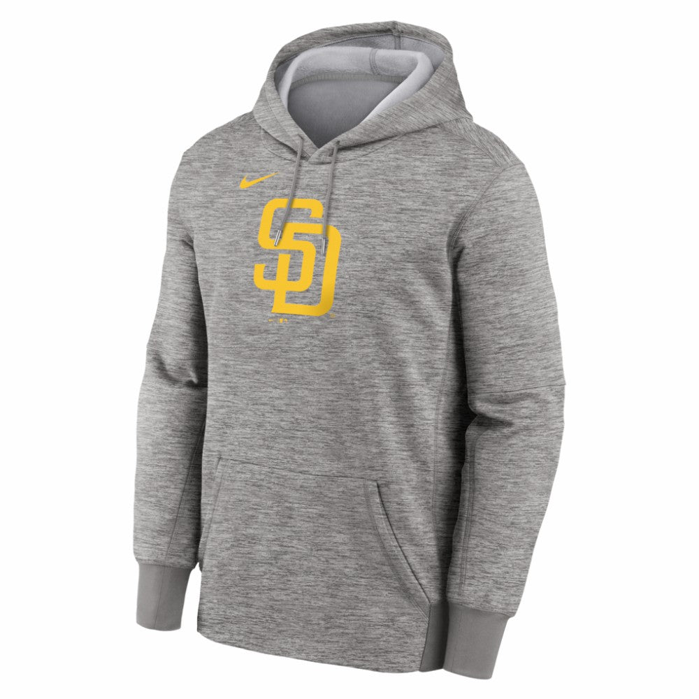San Diego Padres Nike Primary Logo Therma Hoodie - MLB Hoodies