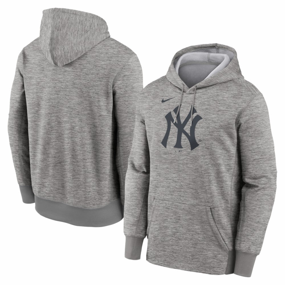 New York Yankees Nike Primary Logo Therma Hoodie - MLB Hoodies