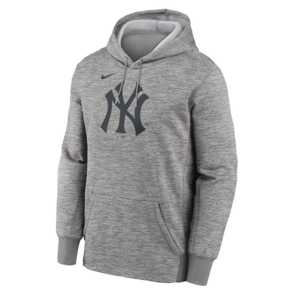 New York Yankees Nike Primary Logo Therma Hoodie - MLB Hoodies