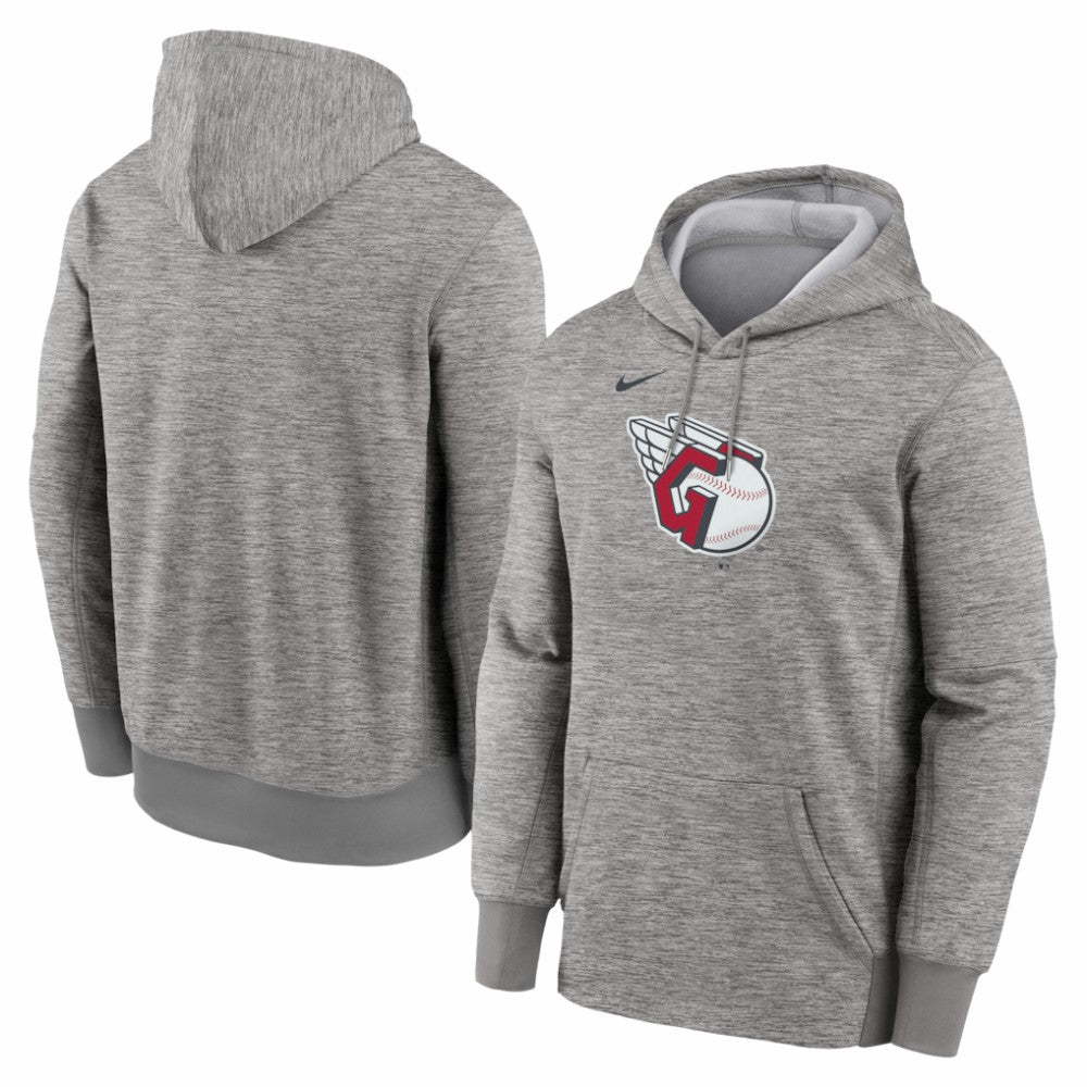 Cleveland Guardians Nike Primary Logo Therma Hoodie - MLB Hoodies