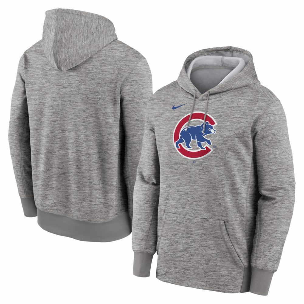 Chicago Cubs Nike Primary Logo Therma Hoodie - MLB Hoodies