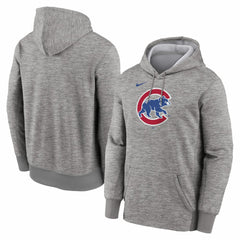 Chicago Cubs Nike Primary Logo Therma Hoodie - MLB Hoodies