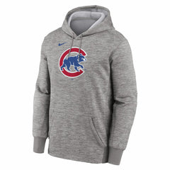 Chicago Cubs Nike Primary Logo Therma Hoodie - MLB Hoodies