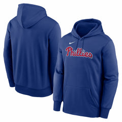 Philadelphia Phillies Nike Primary Wordmark Therma Hoodie - MLB Hoodies