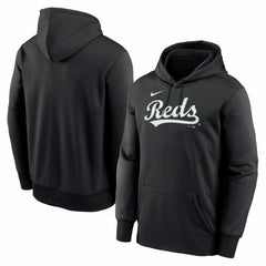 Cincinnati Reds Nike Primary Wordmark Therma Hoodie - MLB Hoodies