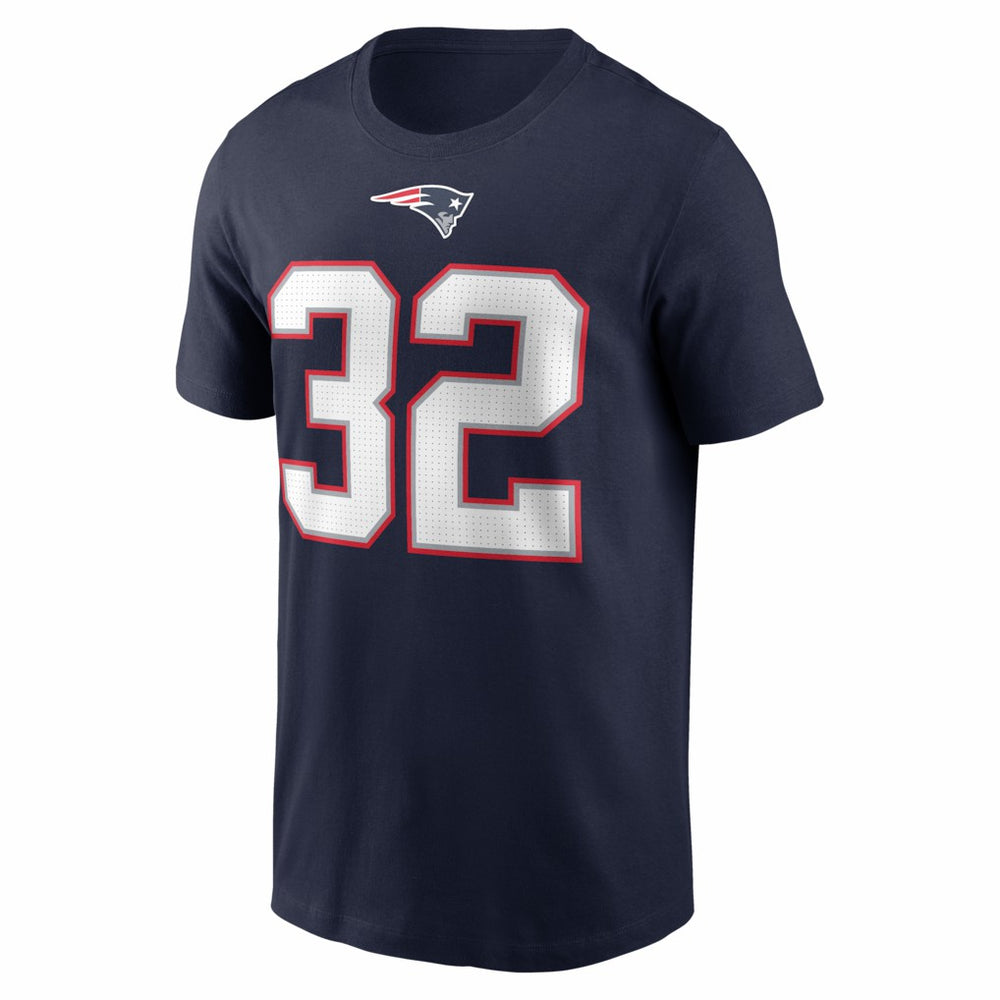 New England Patriots TreVeyon Henderson  Name & Number T-Shirt | NFL Online