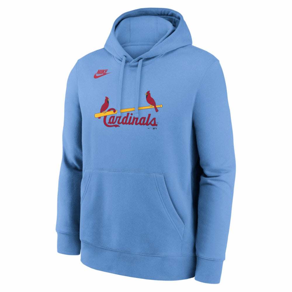 St. Louis Cardinals Nike Cooperstown Collection Wordmark Club Hoodie - MLB Hoodies