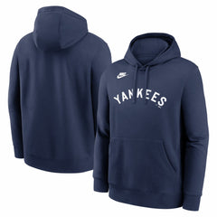 New York Yankees Nike Cooperstown Collection Wordmark Club Hoodie - MLB Hoodies