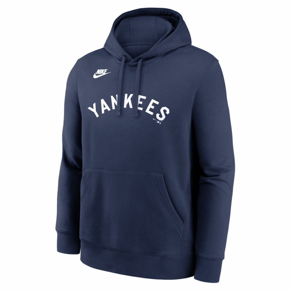 New York Yankees Nike Cooperstown Collection Wordmark Club Hoodie - MLB Hoodies