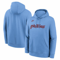 Philadelphia Phillies Nike Cooperstown Collection Wordmark Club Hoodie - MLB Hoodies