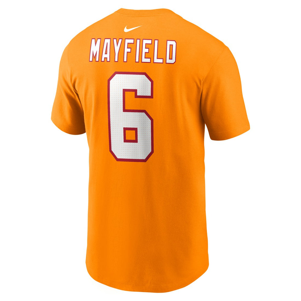 Tampa Bay Buccaneers Baker Mayfield  Player Name & Number T-Shirt | NFL New