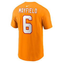 Tampa Bay Buccaneers Baker Mayfield  Player Name & Number T-Shirt | NFL New