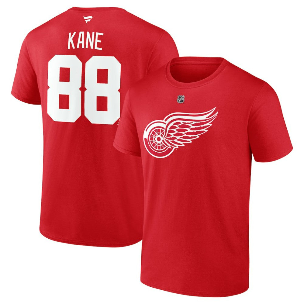 Patrick Kane Detroit Red Wings Fanatics Authentic Stack Name & Number T-Shirt -  NHL T-shirts