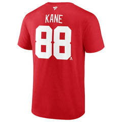 Patrick Kane Detroit Red Wings Fanatics Authentic Stack Name & Number T-Shirt -  NHL T-shirts