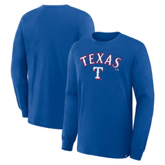 Texas Rangers Fanatics Lock-Up Legacy Long Sleeve T-Shirt - MLB T-shirts