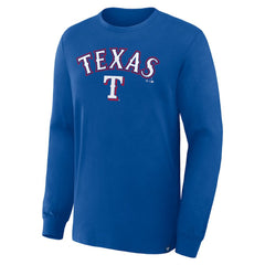 Texas Rangers Fanatics Lock-Up Legacy Long Sleeve T-Shirt - MLB T-shirts