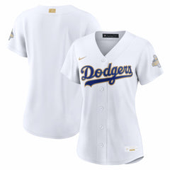 Los Angeles Dodgers Nike Women's 2026 Gold Collection Stadium Jersey - MLB Jerseys