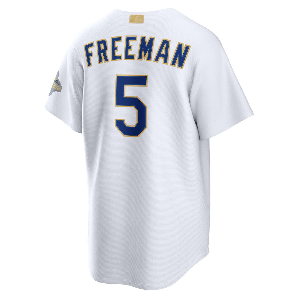 Freddie Freeman Los Angeles Dodgers Nike 2026 Gold Collection Stadium Jersey - MLB Jerseys