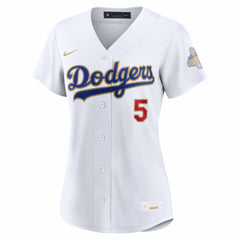 Freddie Freeman Los Angeles Dodgers Nike Women's 2026 Gold Collection Stadium Jersey - MLB Jerseys