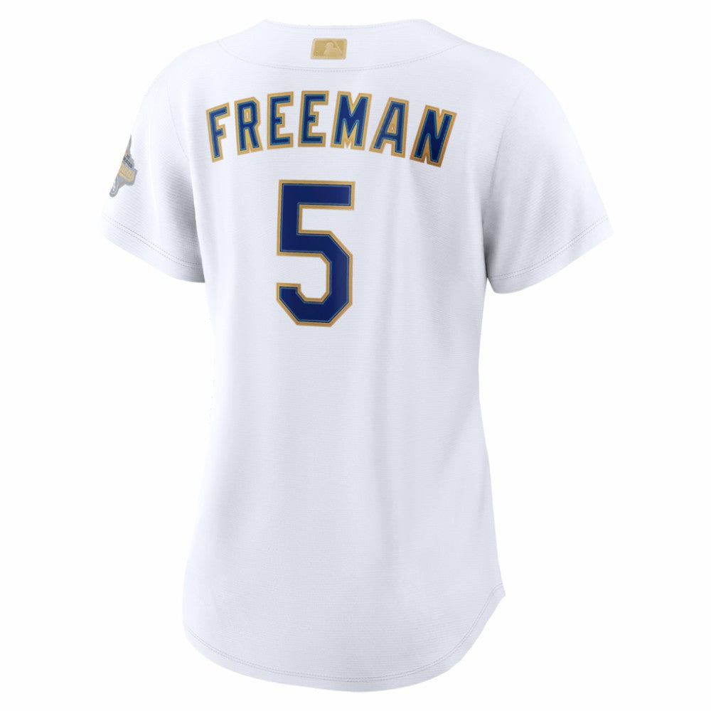 Freddie Freeman Los Angeles Dodgers Nike Women's 2026 Gold Collection Stadium Jersey - MLB Jerseys