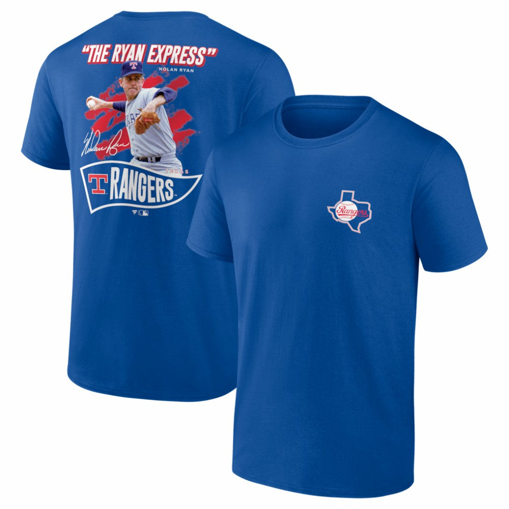 Nolan Ryan Texas Rangers Fanatics Retired Player Nickname Name & Number T-Shirt - MLB T-shirts