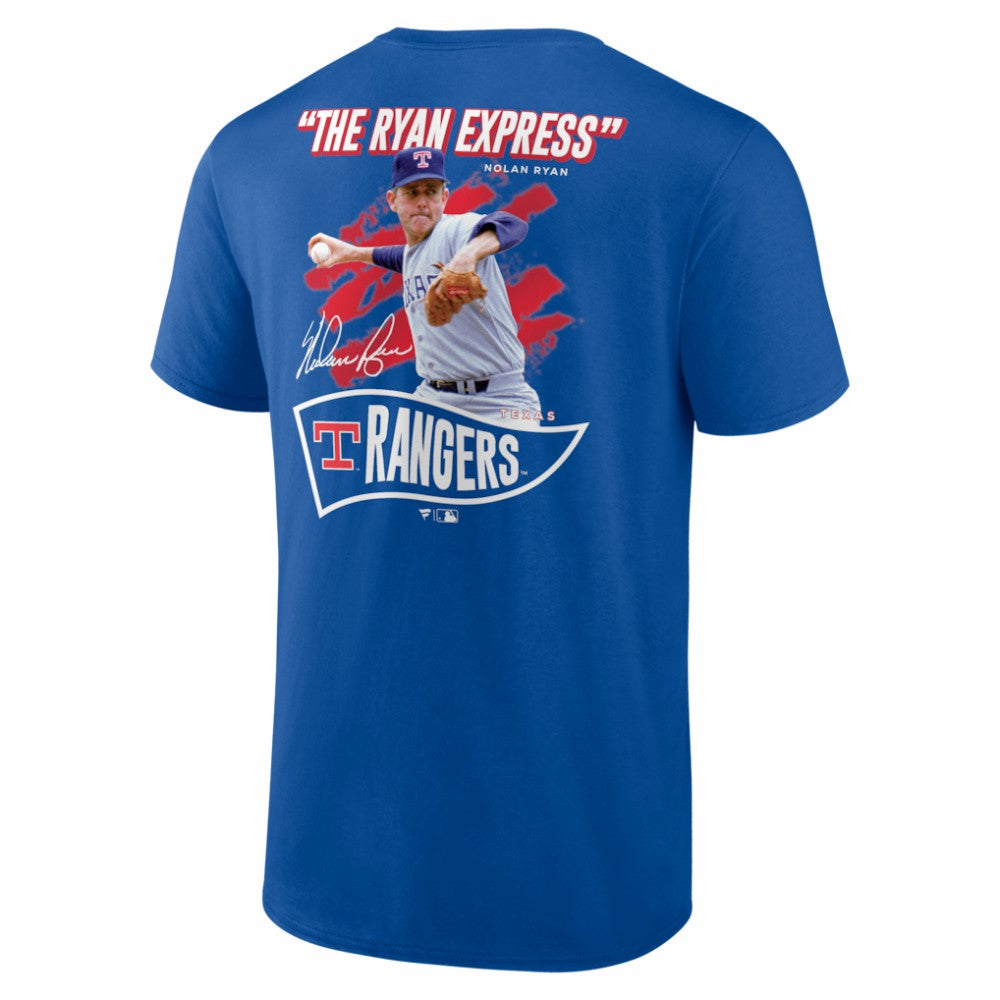 Nolan Ryan Texas Rangers Fanatics Retired Player Nickname Name & Number T-Shirt - MLB T-shirts