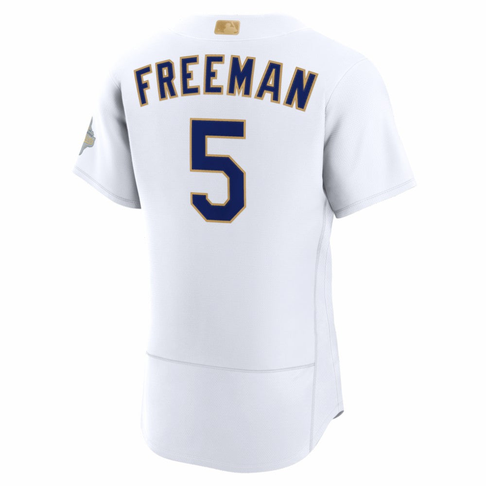 Freddie Freeman Los Angeles Dodgers Nike 2026 Gold Collection Authentic Jersey - MLB Jerseys