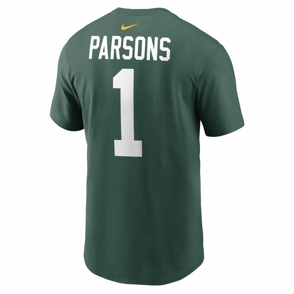Green Bay Packers Micah Parsons  Name & Number T-Shirt | NFL Outlet