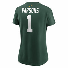 Green Bay Packers Micah Parsons  Women's Name & Number T-Shirt | NFL US
