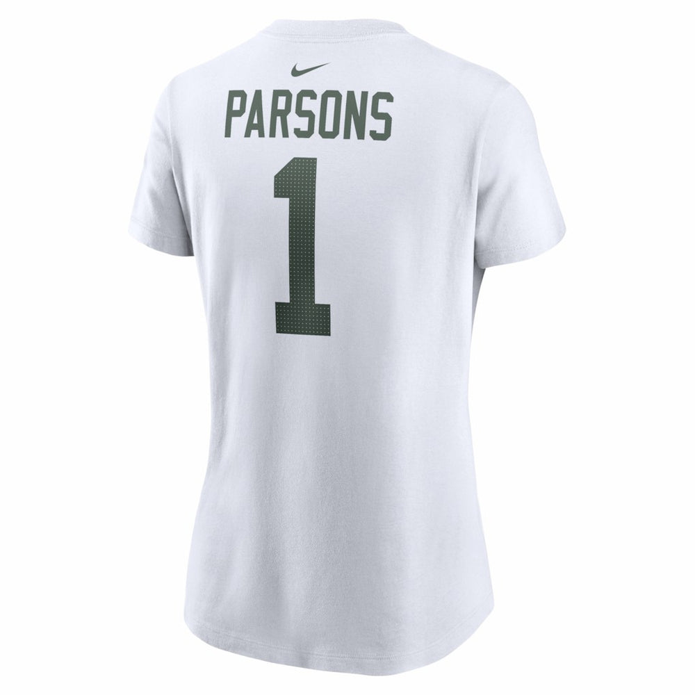 Green Bay Packers Micah Parsons  Women's Player Name & Number T-Shirt | NFL On sale