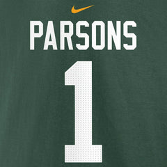 Green Bay Packers Micah Parsons  Player Name & Number Fleece Hoodie | NFL US
