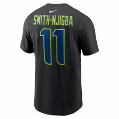 Seattle Seahawks Jaxon Smith-Njigba  Carbon Name & Number T-Shirt | NFL Near me