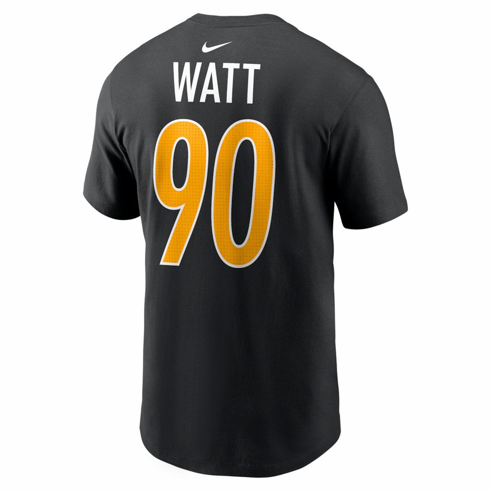 Pittsburgh Steelers T.J. Watt  Carbon Name & Number T-Shirt | NFL Near me