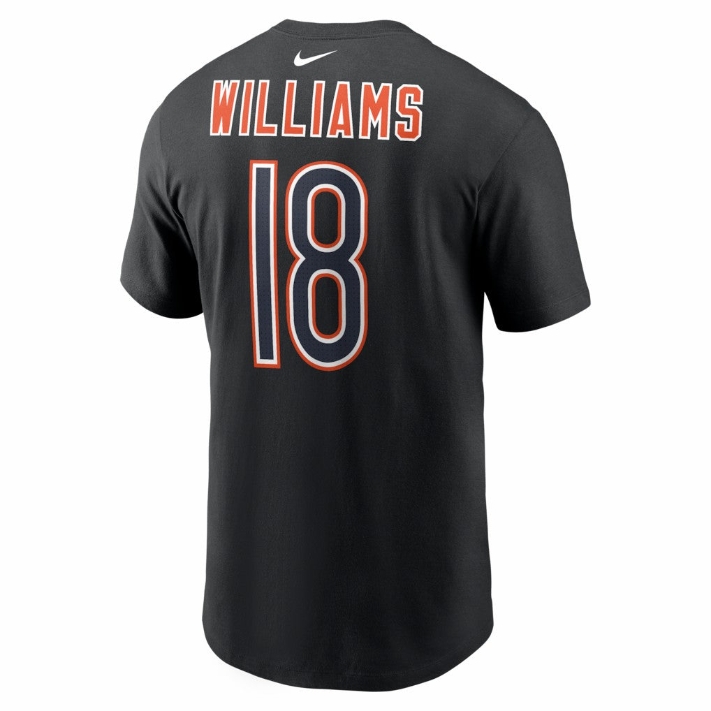 Chicago Bears Caleb Williams  Carbon Name & Number T-Shirt | NFL Online