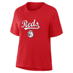 Cincinnati Reds Fanatics Women's Lockup Legacy T-Shirt - MLB T-shirts