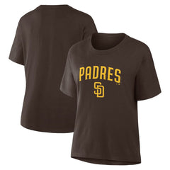 San Diego Padres Fanatics Women's Lockup Legacy T-Shirt - MLB T-shirts