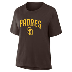 San Diego Padres Fanatics Women's Lockup Legacy T-Shirt - MLB T-shirts