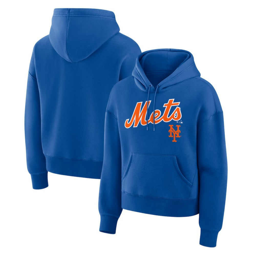 New York Mets Fanatics Women's Lockup Legacy Fleece Hoodie - MLB Hoodies