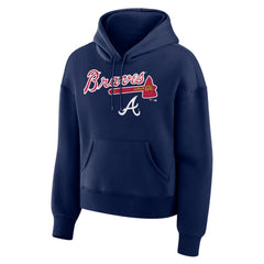 Atlanta Braves Fanatics Women's Lockup Legacy Fleece Hoodie - MLB Hoodies