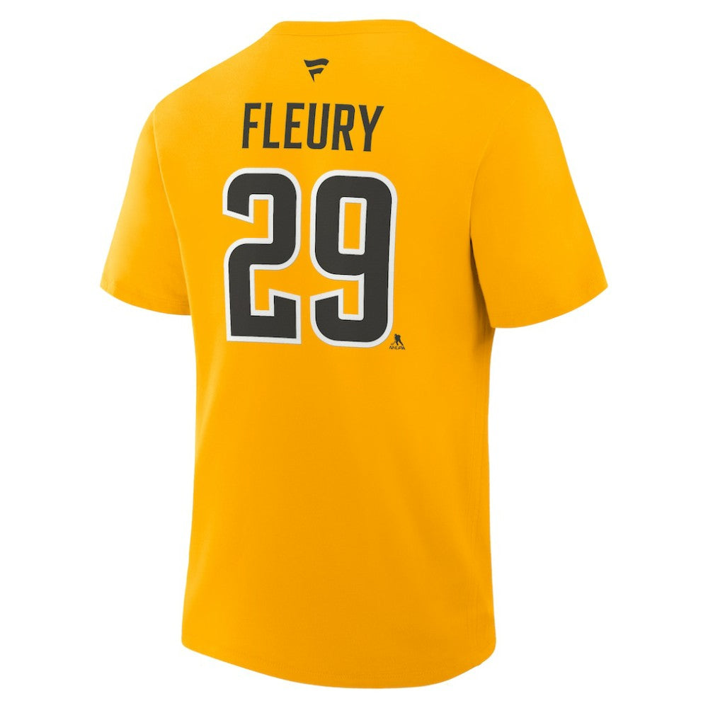 Marc-Andre Fleury Pittsburgh Penguins Fanatics Authentic Stack Name & Number T-Shirt -  NHL T-shirts