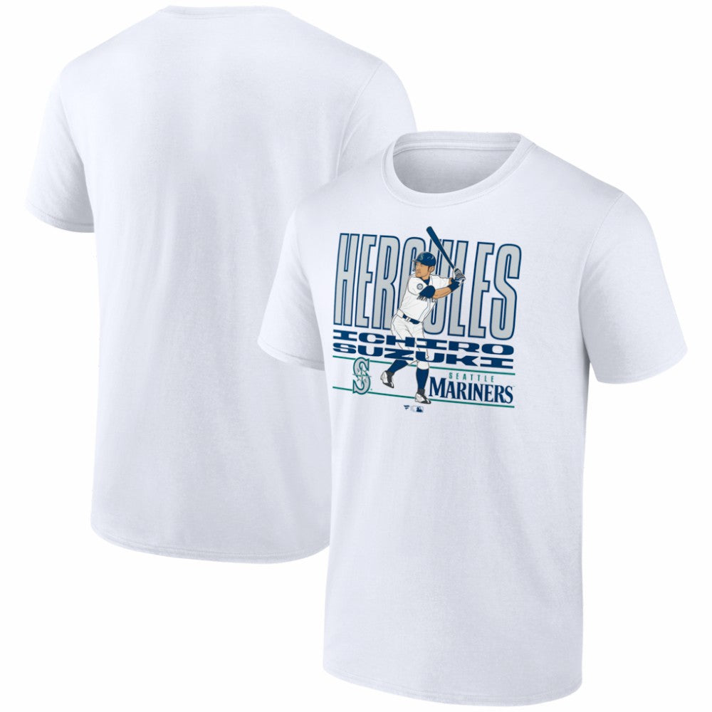 Ichiro Suzuki Seattle Mariners Fanatics Cooperstown Collection Player T-Shirt - MLB T-shirts