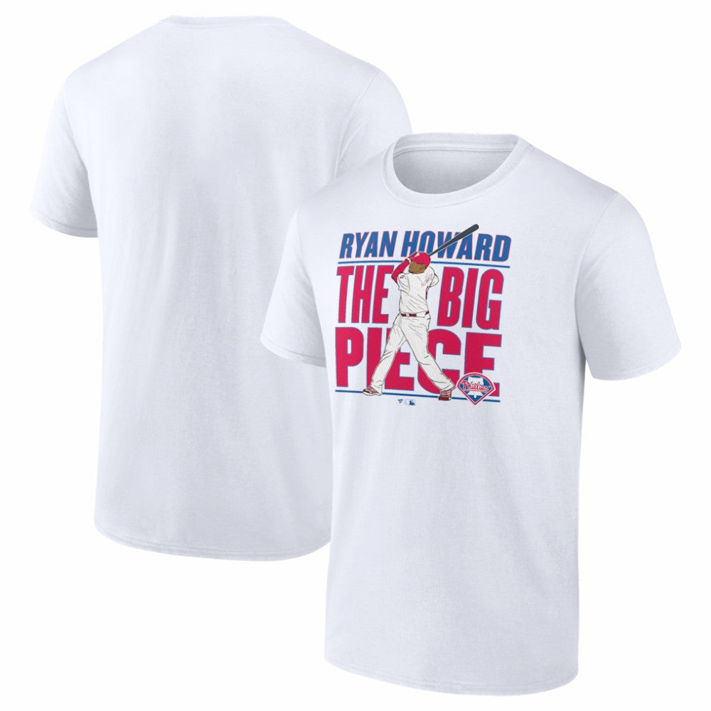 Ryan Howard Philadelphia Phillies Fanatics Cooperstown Collection Player T-Shirt - MLB T-shirts