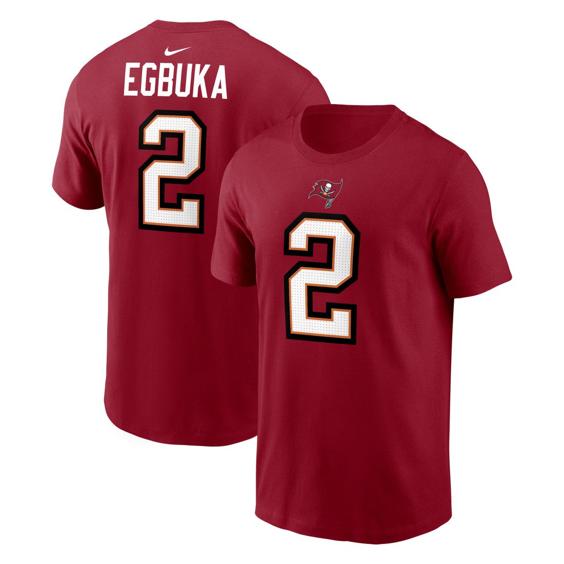Tampa Bay Buccaneers Emeka Egbuka  Player Name & Number T-Shirt | NFL Hot