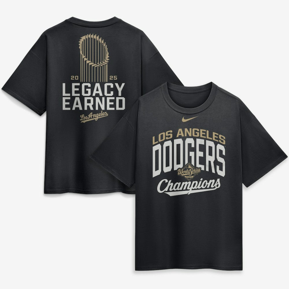 Los Angeles Dodgers Nike 2026 Gold Collection Legacy Earned T-Shirt - MLB T-shirts