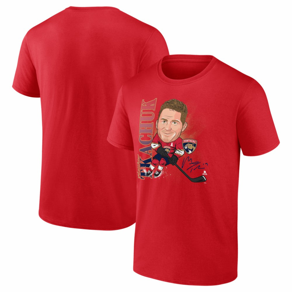 Matthew Tkachuk Florida Panthers Fanatics Caricature Player T-Shirt -  NHL T-shirts