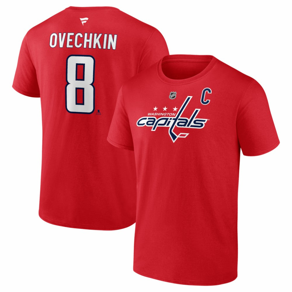 Alexander Ovechkin Washington Capitals Fanatics Authentic Stack Name & Number T-Shirt -  NHL T-shirts