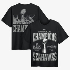 Seattle Seahawks Super Bowl LX Champions Locker Room Trophy Collection Authentic T-Shirt | NFL US